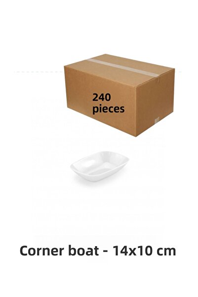 BARITCIOGLU Melamine Boat Plate 14 X 10 cm 240 Units