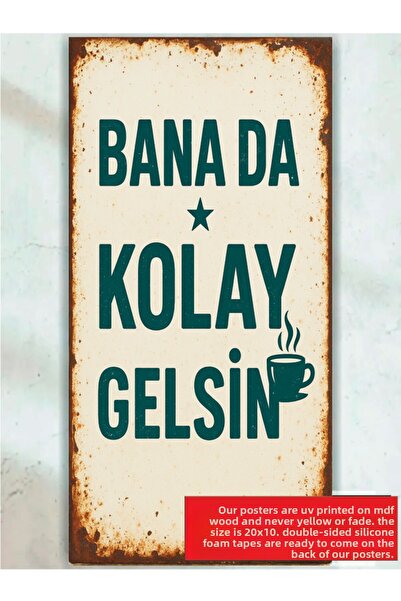 Hayat Poster Să vină ușor pentru mine, pauza de cafea, mini tablou retro din ...