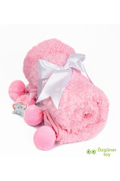 Özgüner Oyuncak Pabtex Pompom Baby/Child Blanket