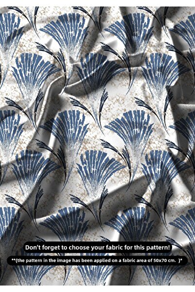 DESENİX نسيج طباعة رقمي مستوحى من الطبيعة |   150x100 سم |   4 خيارات الألوان...