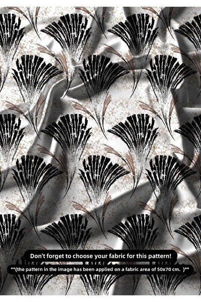 DESENİX نسيج طباعة رقمي مستوحى من الطبيعة |   150x100 سم |   4 خيارات الألوان...