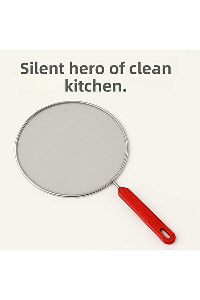 TD HOME مصفاة سلكية مقاومة للزيت |   غطاء حماية مقلي مقاس 29 سم - شبكة مضادة ...