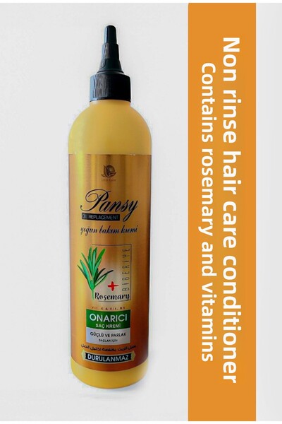 pansy Leave-In Care Cream – Hair Strengthening with Rosemary & Vitamin Complex 350ml