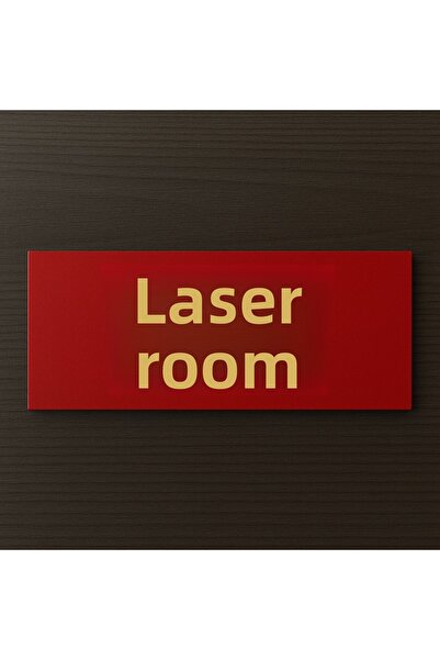 Şirin Lazer لافتة التوجيه الداخلية لغرفة الليزر
