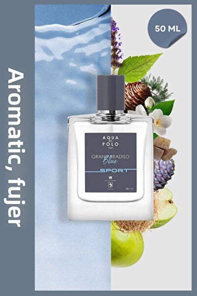 Aqua Di Polo 1987 عطر جران باراديسو بلو سبورت او دي بارفان 50 مل عطر رجالي