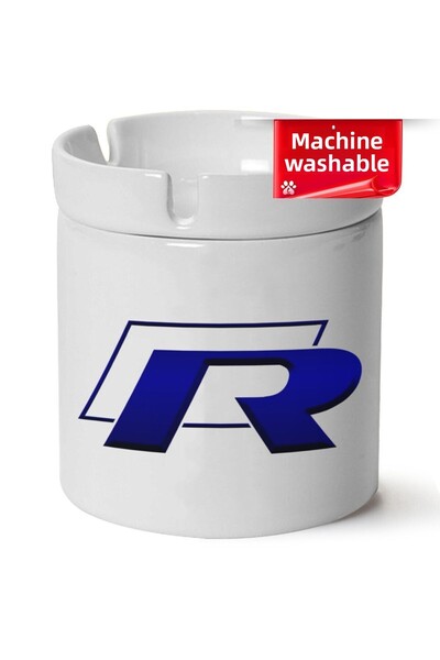 DOĞART Vw R Logo cu imprimeu Scrumieră de porțelan pentru stingerea căldurii ...