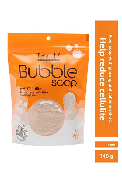 Thalia صابون ألياف الجينسنغ والكافيين للمساعدة في إزالة السيلوليت 140 جرام