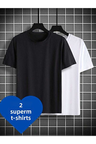 JustBS Γυναικείο υφασμάτινο μπλουζάκι 2 τεμαχίων υψηλής ποιότητας