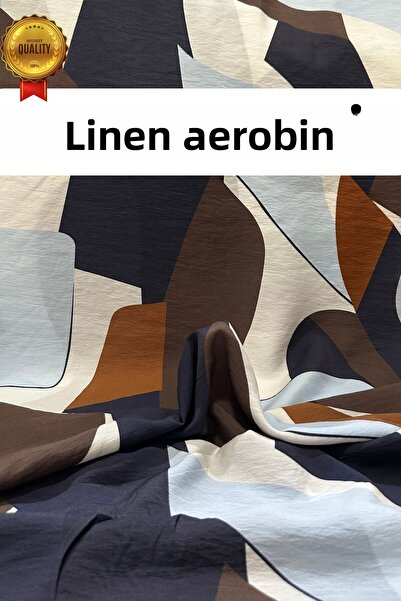 kumaş sarayı قماش كتان ايروبين خفيف الوزن لقوالب مريحة - سطح مرن وجيد التهوية