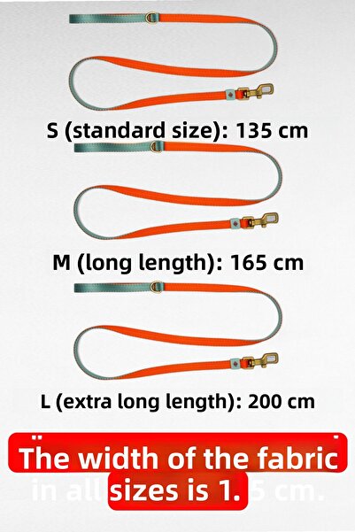 CARAMELOS Dog Walking Leash Strap High Strength Leash Rope Walking Rope with Size