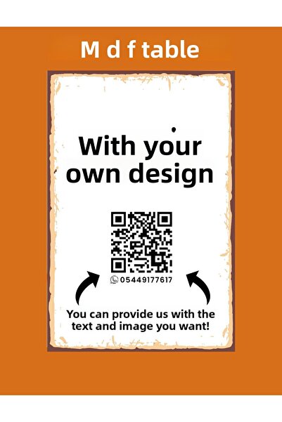 Borambalaj DESIGNEȚI-LE VĂ TABELA MDF 3mm