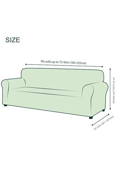 uygarhome Husă de canapea elastică înfășurată maro deschis Husă de canapea din lycra Husă de canapea de o persoană 3 locuri