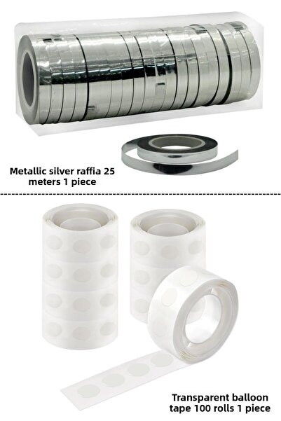 SkyPop خيط رافيا بالون وشريط بالون، يوم خاص، عيد ميلاد، عرض زواج، الذكرى السن...