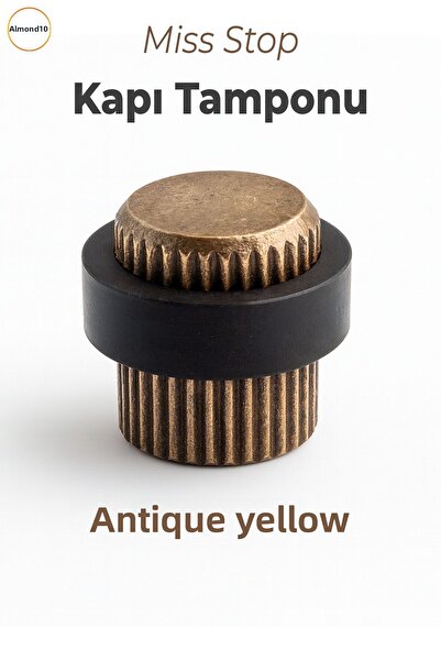 Badem10 Tampon de opritor de ușă Suport de prindere din metal antic cu șurub ...