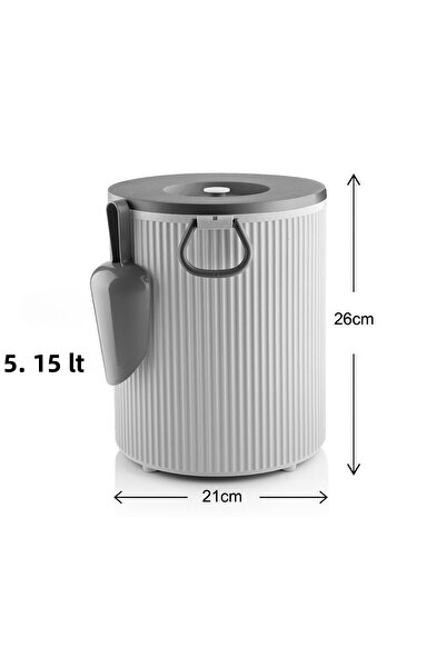 GLUS Powder and Tablet Detergent Storage Box Detergent Storage Container 5.15 Lt with Shovel Gift