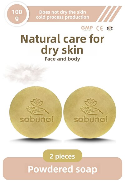 sabunal Powder Soap 2 Pieces - Skin Care Soap