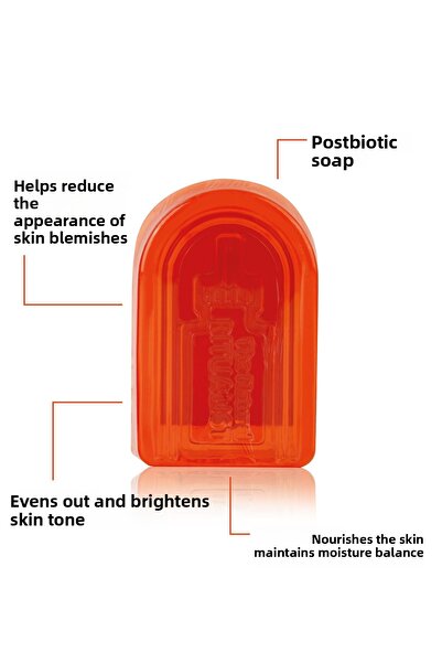 The Natural Ritualist Anti-Blemish Postbiotic Kojic Acid Soap with Kojic Acid Effect 70 Gr