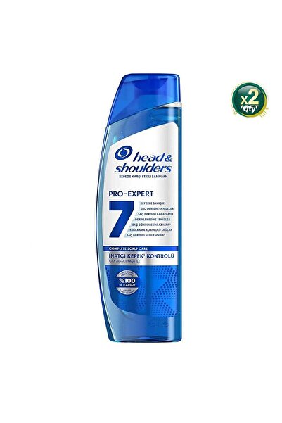 Head&Shoulders Head & Shoulders Pro-Expert 7 Stubborn Dandruff Control Shampoo with Tea Tree 300 ml - 2 Pcs