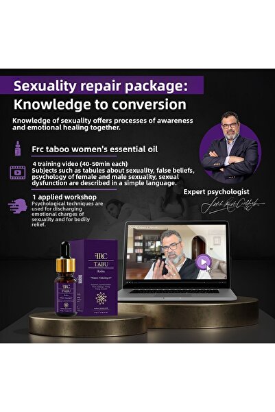 FRC ESANS FRC Taboo Women Essence Oil and Sexuality 4 فيديوهات تعليمية وورشة ...