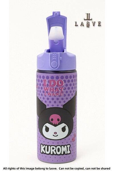 kuromi New Season Stainless Steel Bottle with Straw 600ml