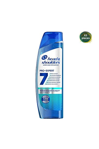 Head&Shoulders Head & Shoulders Pro-Expert 7 Intensive Shampoo with Mint and Menthol 300 ml - 3 Pcs