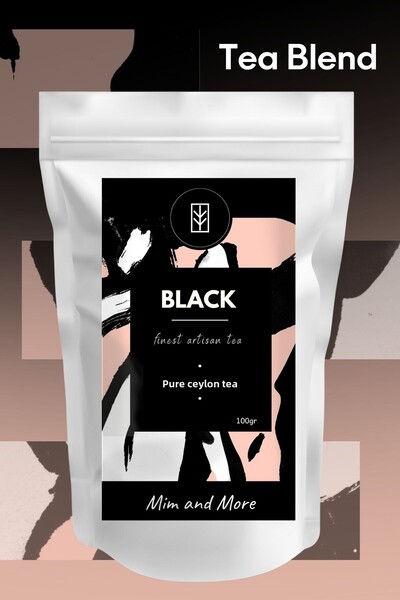 Mim and More Black Tea - Pure Ceylon Tea, 100 g