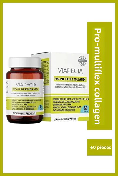 Viapecia Pro-Multiflex Collagen Tablet 60 Pieces Ligament Strengthening