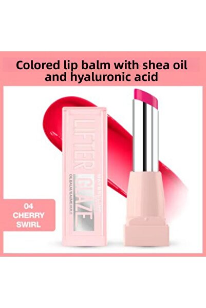Maybelline New York مرطب الشفاه الملون Lifter Glaze مع زبدة الشيا وحمض الهيال...