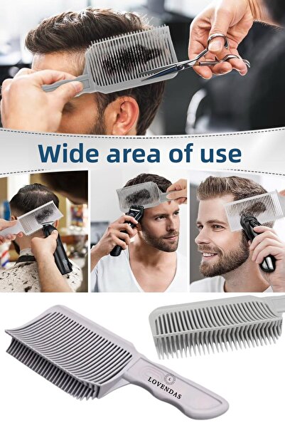 Lovendas Ειδική κυρτή σχεδίαση Premium χτένα κοπής μαλλιών (πρακτική εφαρμογή)