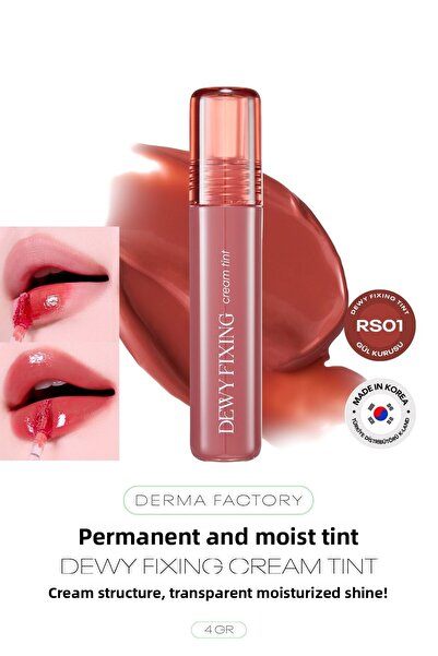 DERMA FACTORY Lasting and Moist Tint Lipstick Derma Factory Dewy Fixing Tint