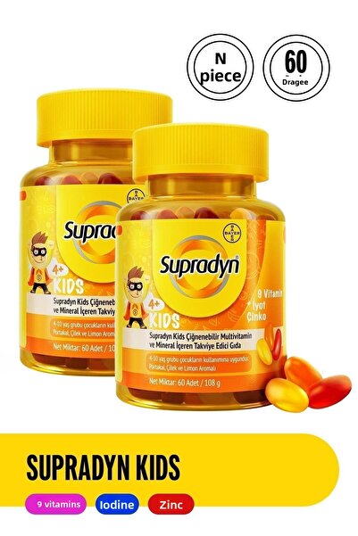 Supradyn Kids 60 Tablet 2 Pieces