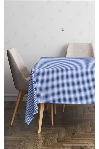 QURRY Gingham Pattern Tablecloth, Picnic Cloth, Table Cloth, Nutrition Cover