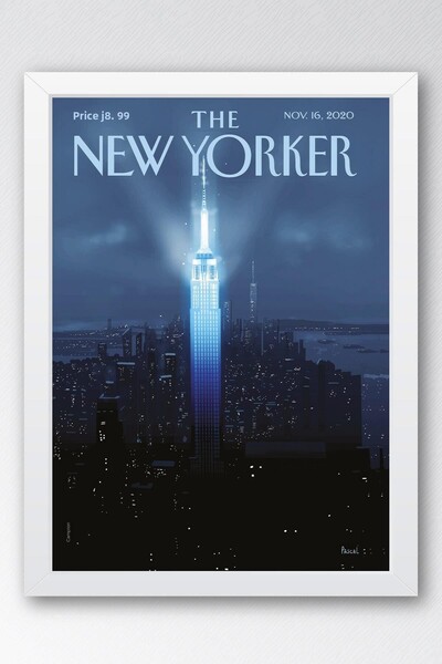 Saturn Η ζωγραφική με κορνίζα του New Yorker 16 Νοεμβρίου 2020 - Μεγάλη ζωγρα...