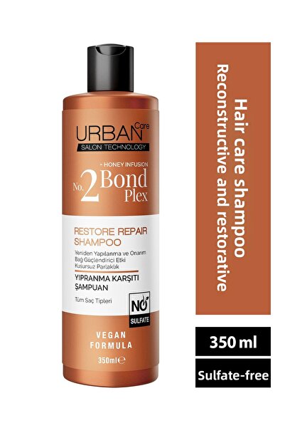 Urban Care No.2 Bond Plex Restore Repair Anti-Wear Hair Care Shampoo 350 Ml-S...
