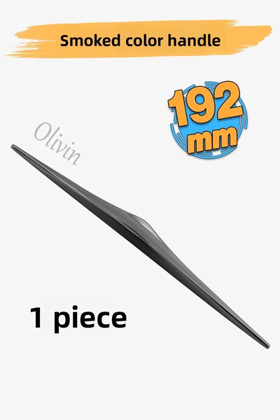 Badem10 Mâner metalic de culoare afumată olivin 192 mm 19,2 cm Sertar de mobilier Dulap de bucătărie Mânere dulap Mâner