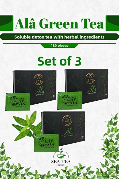 ALÂ Ala Tea Green Green Tea Set of 3 180's
