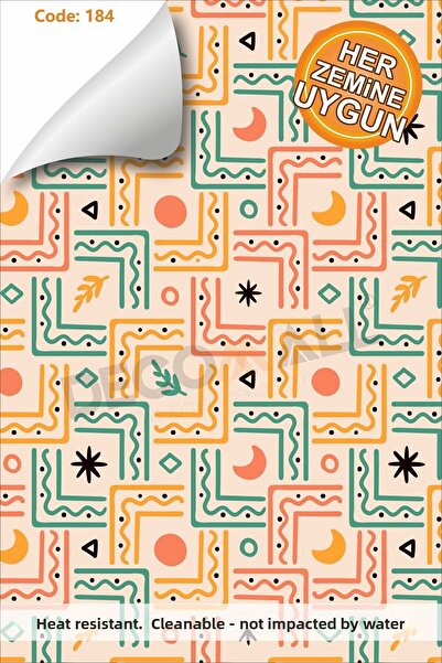 DECOMALL Rezistent la apă 50X100 CM Folie adezivă pentru gresie de marmură pe...