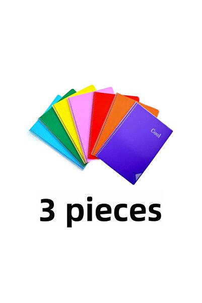 KESKİN COLOR 3 قطع A4 40 YP. مسطرة PP KP. دفتر ملاحظات رائع