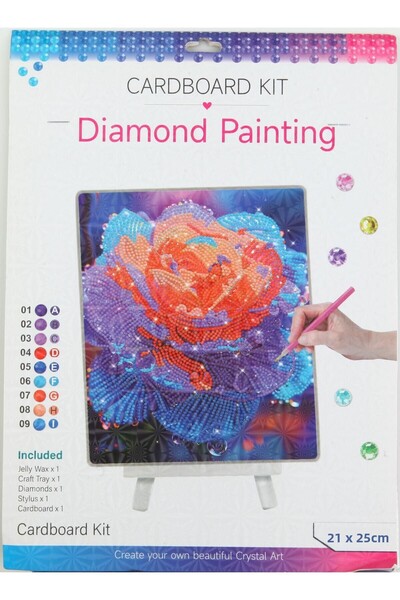 ŞERİFOĞLU Cardboard Bead Kit Flower 21X25 cm