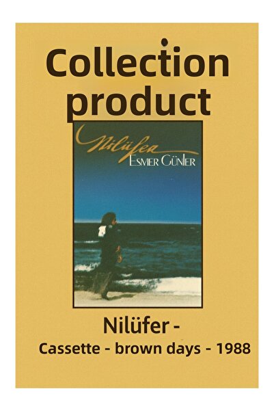 Yaşar Kekeva Plakçılık نيلوفر إسمير غونلر - كاسيت (1997) - منتج مجموعة