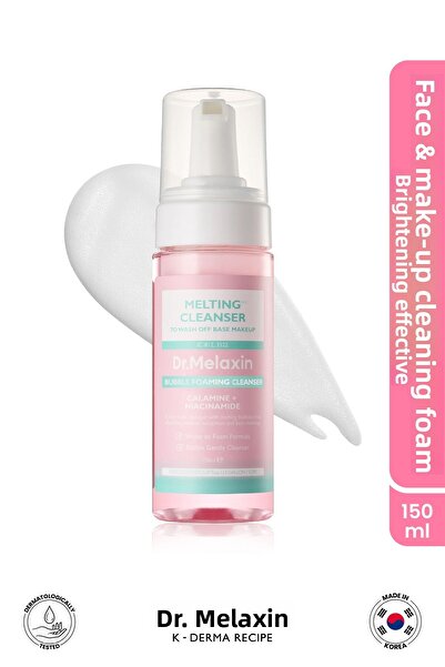Dr.Melaxin Brightening Face & Makeup Cleansing Foam |   Containing Niacinamid...