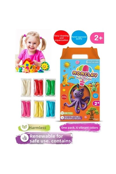Tahtakale Hobi Smarta Momclay 6 Color Play Dough Set