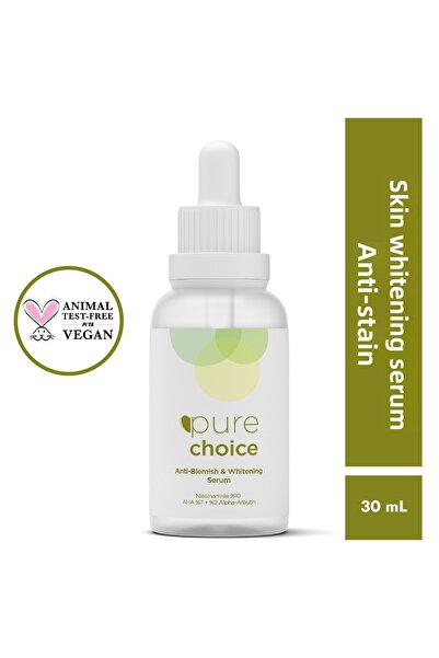 Pure Choice سيروم تبييض 30 مل - مضاد للعيوب، نياسيناميد 10%، Aha%7، ألفا أربو...