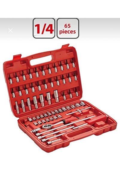 Arm 1/4 طقم مقابس 65 قطعة