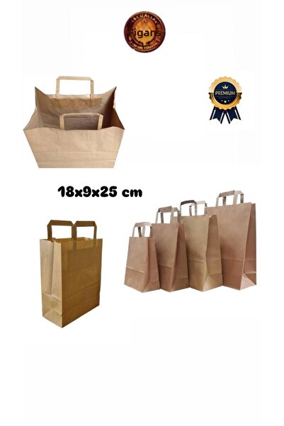 figanlar ambalaj 1. качество 50 брои плоски дръжки МАЛКИ размер Крафт хартиен...