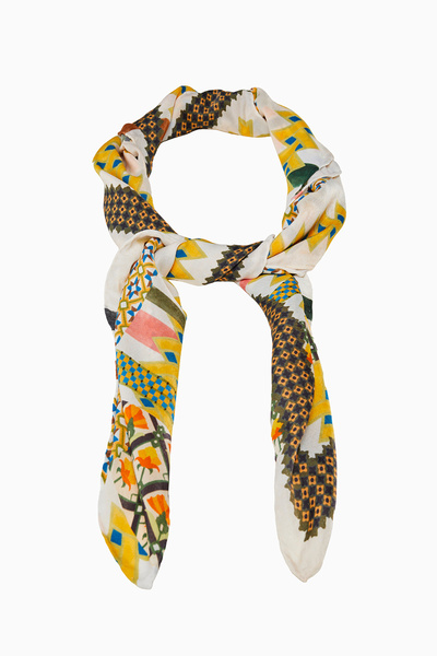 Jolamier DESENLİ MODAL EŞARP ZİKZAK ETNİK