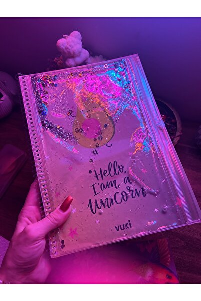 Kalici Egitim emel hoca Avokado Simli Defter