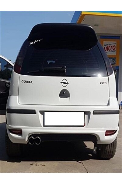 SPOYLERCENTER Opel Corsa C Makyajlı Arka Karlık BOYASIZ