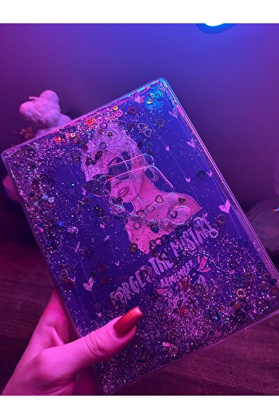 Kalici Egitim emel hoca Girl Power Sulu Simli Defter A5