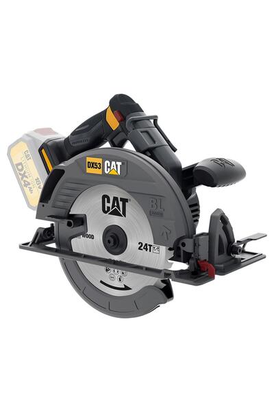 Cat DX53B 18Volt 185mm Kömürsüz Profesyonel Daire Testere (Akü Dahil Değildir)